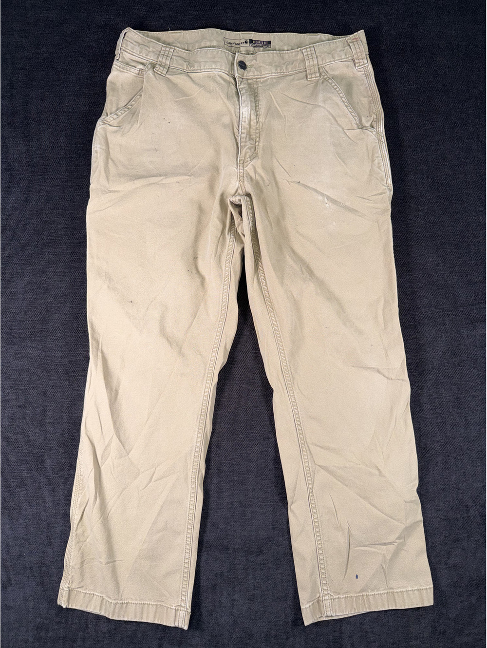 Carhartt Relaxed Fit Khaki Pants 36x30